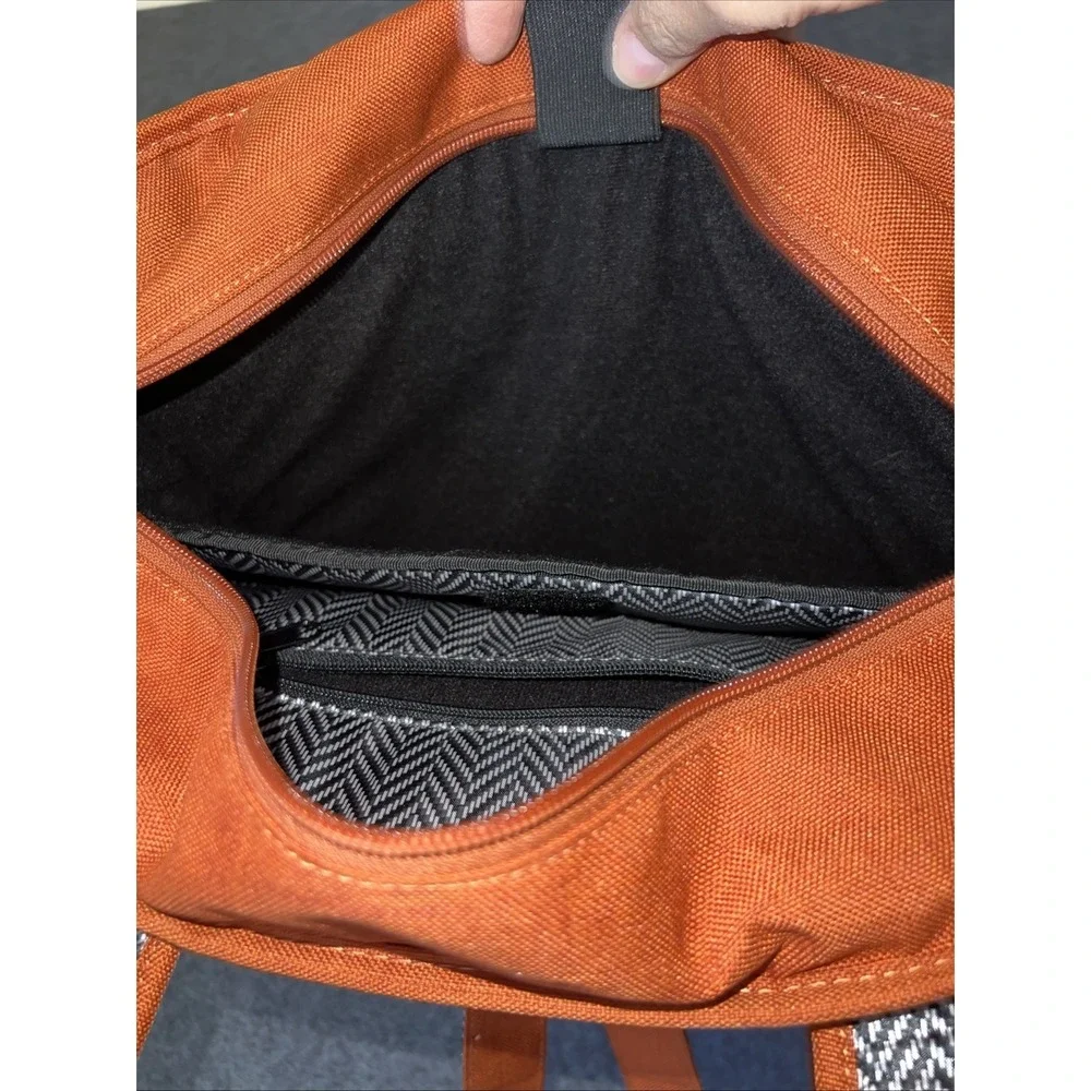 OGIO Melrose Tote Black Laptop Bag Handled Large Buttons Bow Multi-Pocket